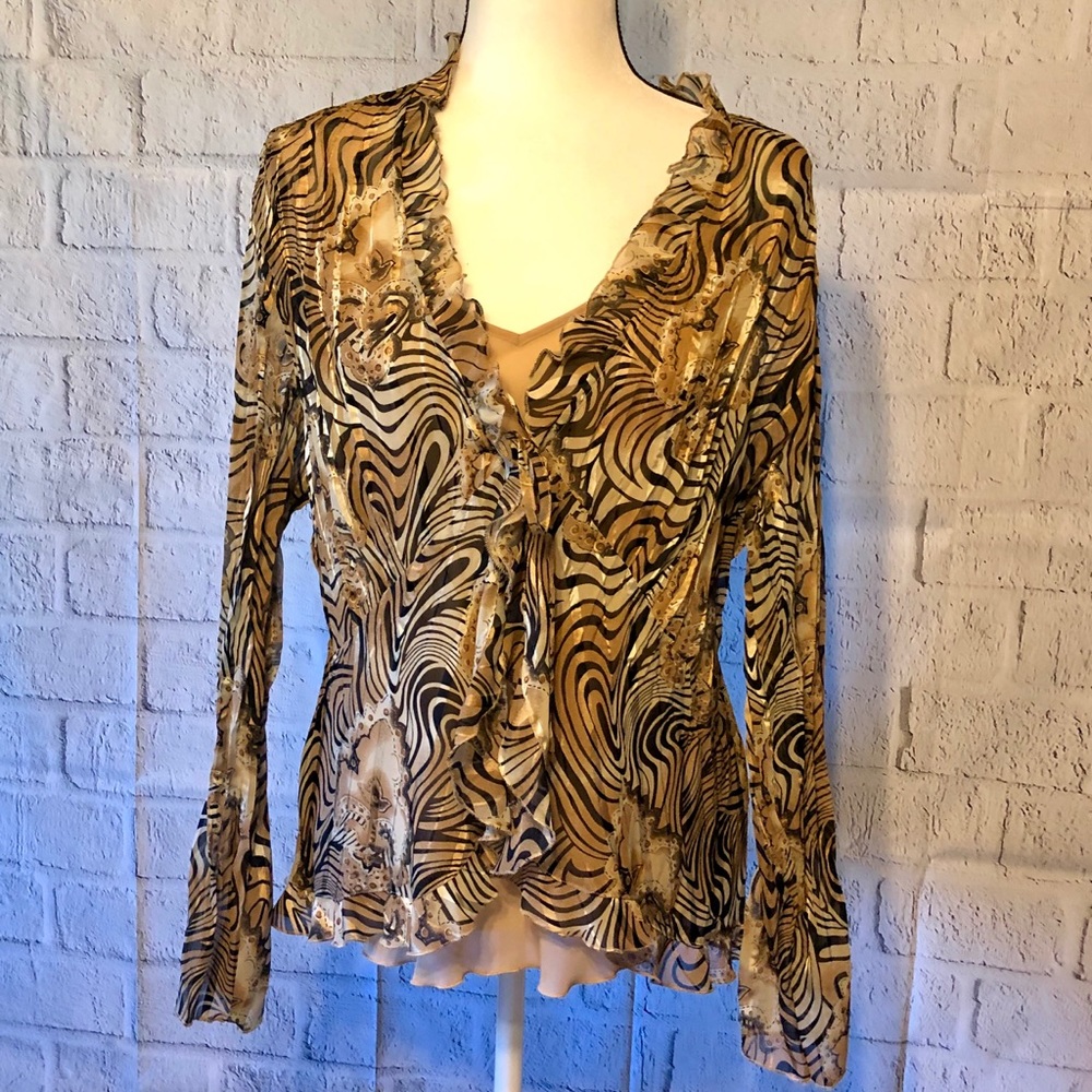 2 Piece Notations Blouse